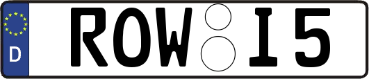 ROW-I5