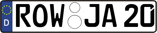 ROW-JA20