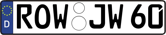 ROW-JW60