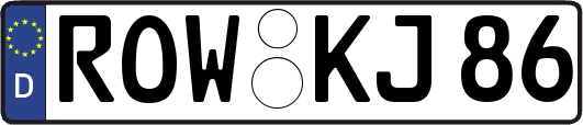 ROW-KJ86