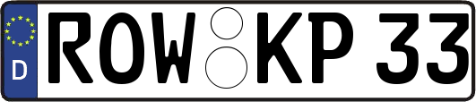 ROW-KP33