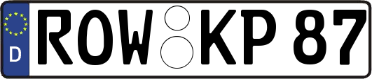 ROW-KP87