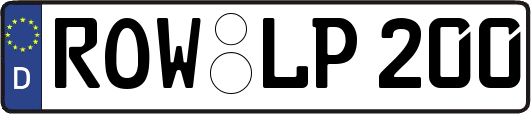 ROW-LP200