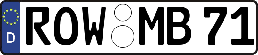ROW-MB71