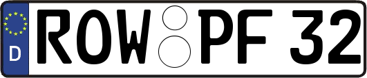 ROW-PF32