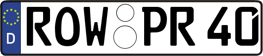 ROW-PR40