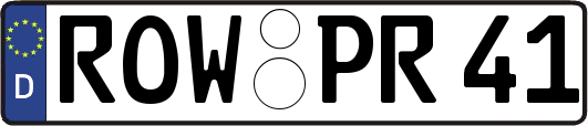 ROW-PR41