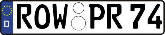 ROW-PR74