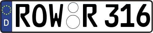 ROW-R316