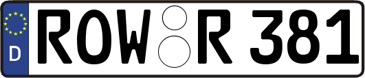 ROW-R381