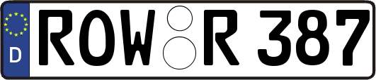 ROW-R387
