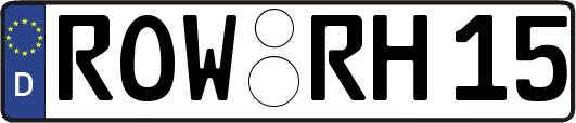 ROW-RH15
