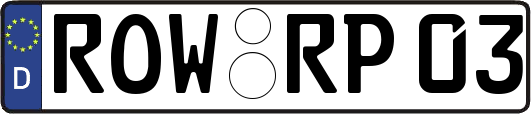 ROW-RP03