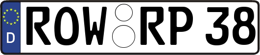 ROW-RP38