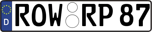 ROW-RP87