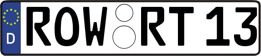 ROW-RT13