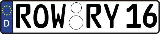 ROW-RY16