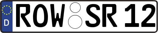 ROW-SR12