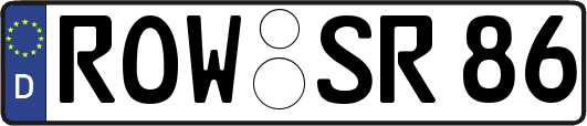ROW-SR86