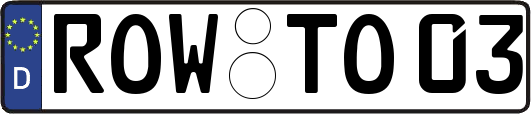 ROW-TO03