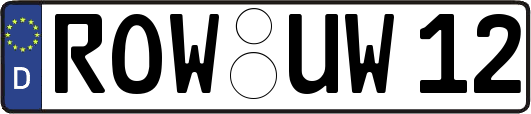 ROW-UW12