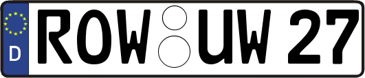 ROW-UW27