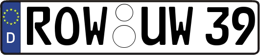 ROW-UW39