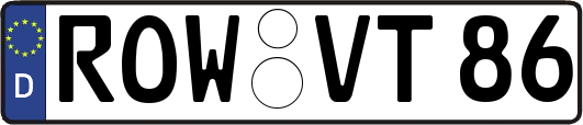 ROW-VT86