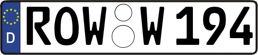 ROW-W194