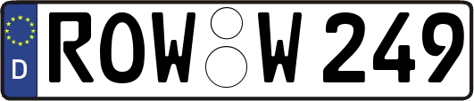 ROW-W249