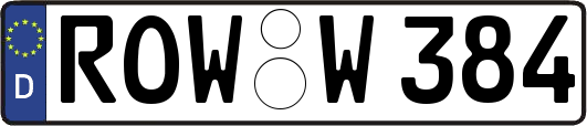 ROW-W384