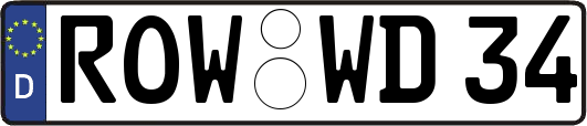 ROW-WD34