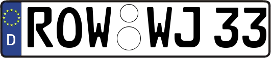 ROW-WJ33