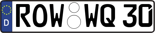 ROW-WQ30
