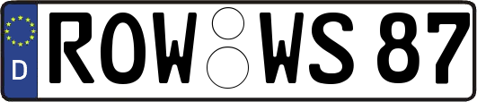 ROW-WS87
