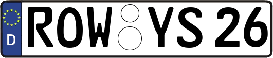 ROW-YS26