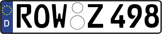ROW-Z498