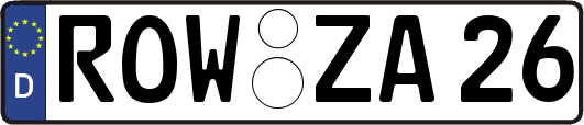 ROW-ZA26