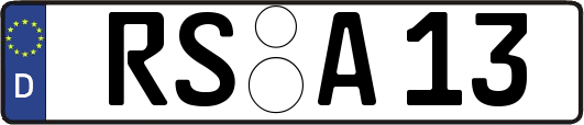 RS-A13