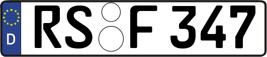 RS-F347