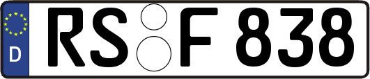 RS-F838
