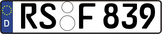 RS-F839