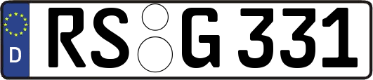 RS-G331