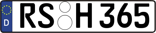 RS-H365