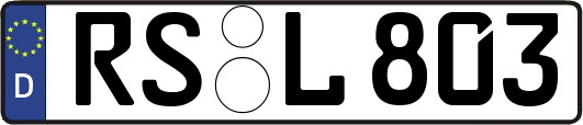 RS-L803