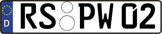 RS-PW02