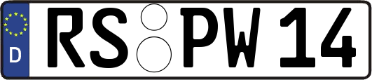 RS-PW14