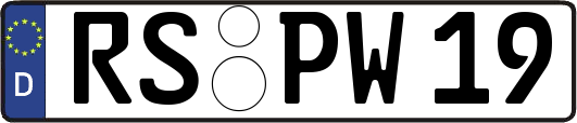 RS-PW19