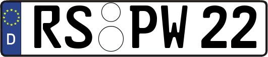 RS-PW22