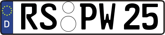 RS-PW25
